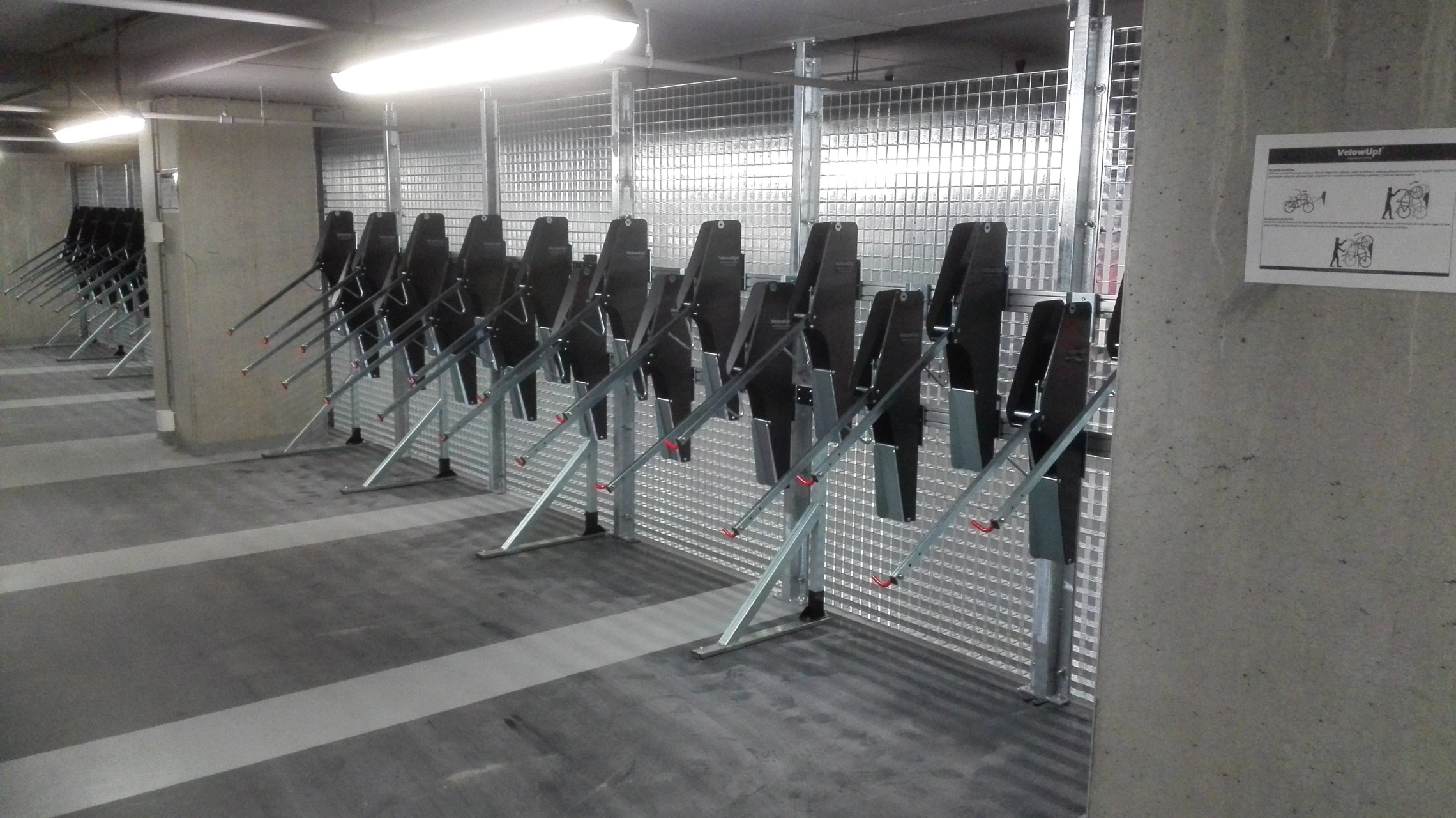 bike rack security